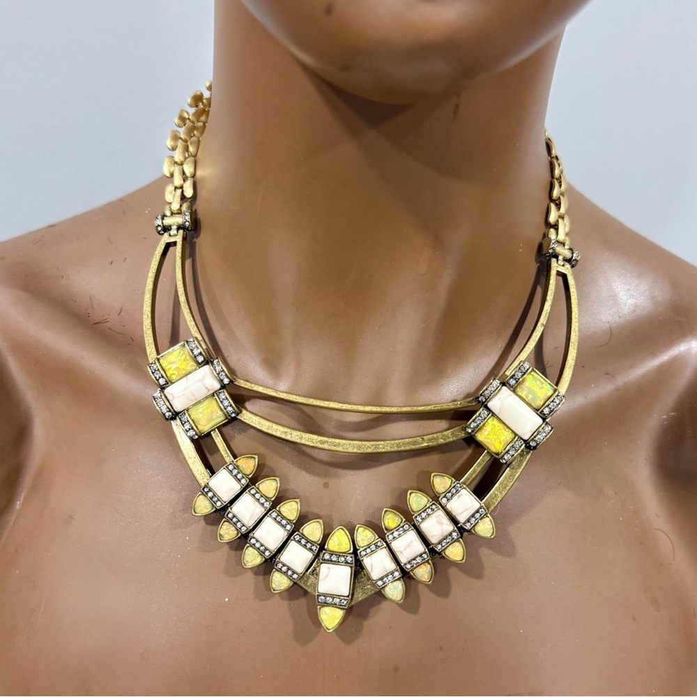 Chloe + Isabel Gold and Yellow Necklace
